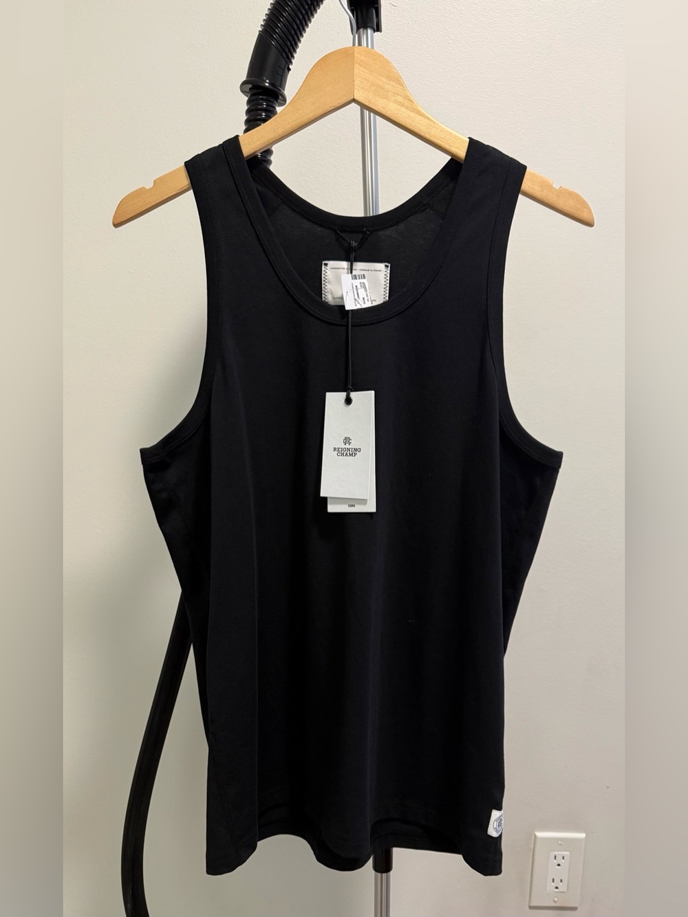 Reigning Champ Black Women's Tank Top